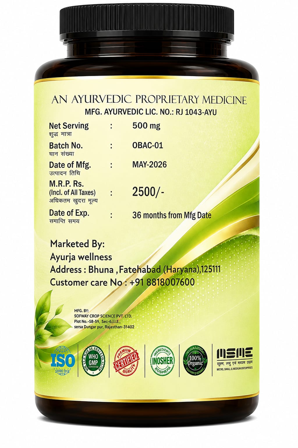AYURJA obesity care Capsule
